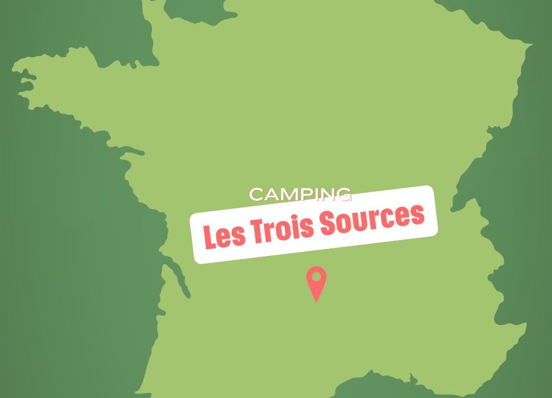 carte de france camping les trois sources